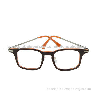 Square Clear Lens Eyeglasses, Thin Fashion Glasses